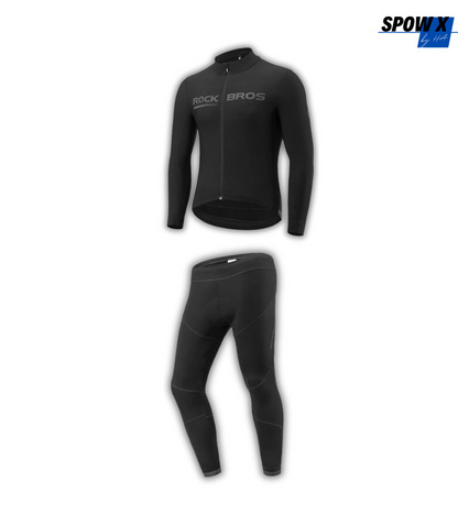 Ensemble de Cyclisme ROCKBROS en Polaire Thermique pour Homme