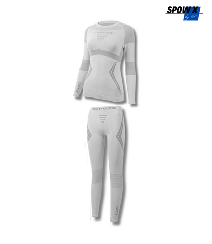 Ensemble de Sous-vêtements Thermiques de Ski COPOZZ Femmes