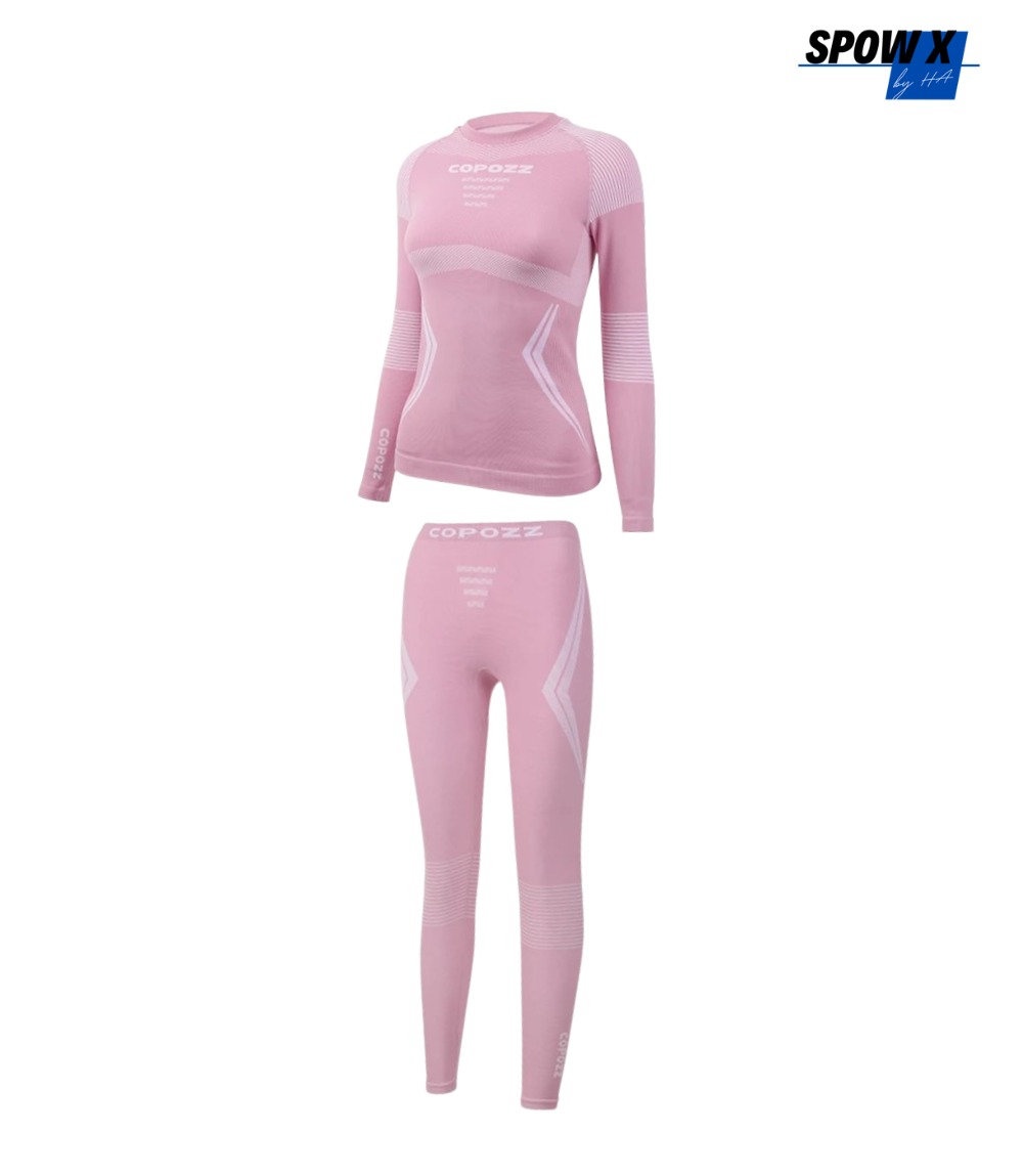 Ensemble de Sous-vêtements Thermiques de Ski COPOZZ Femmes