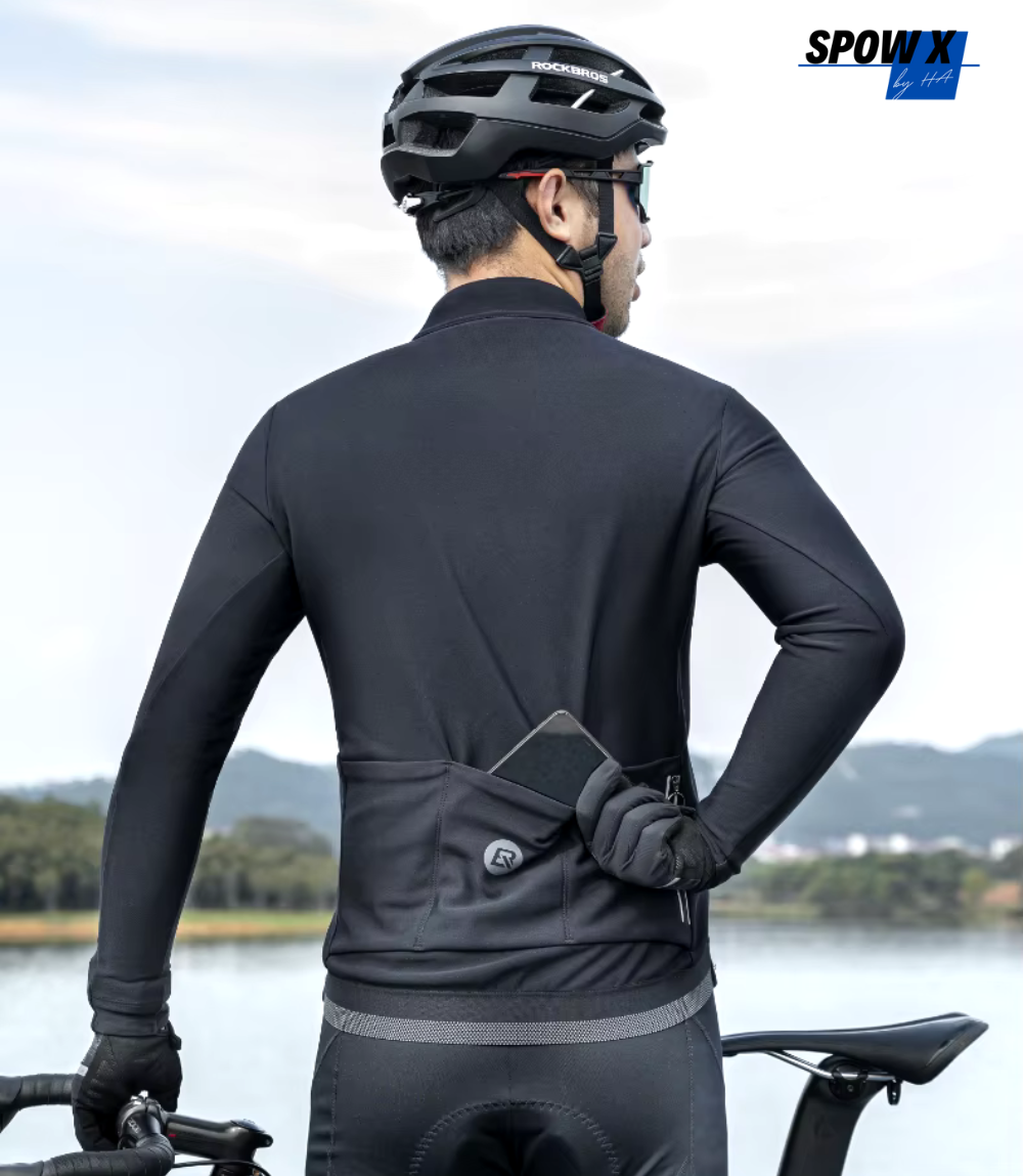 Ensemble de Cyclisme ROCKBROS en Polaire Thermique pour Homme